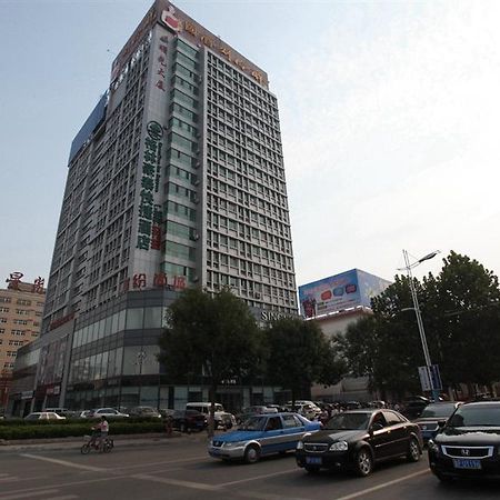 Greentree Inn Liaocheng Five Star Department Store Express Hotel Exteriör bild