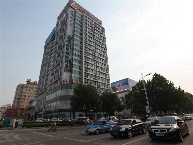 Greentree Inn Liaocheng Five Star Department Store Express Hotel Exteriör bild